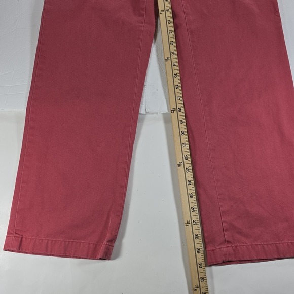 Polo Ralph Lauren Chino Pants Mens 34x32 Red Classic Fit Casual Preppy - Picture 9 of 10